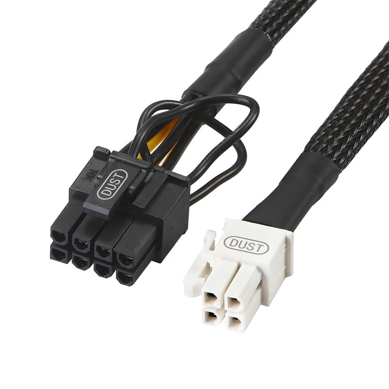 คลังสินค้าพร้อม 4Pin to 8Pin สายไฟ 8Pin กราฟิกการ์ดสายไฟ 4 Pin to 8 Pin 4Pin to 8Pin Power เมนบอร์ดโ