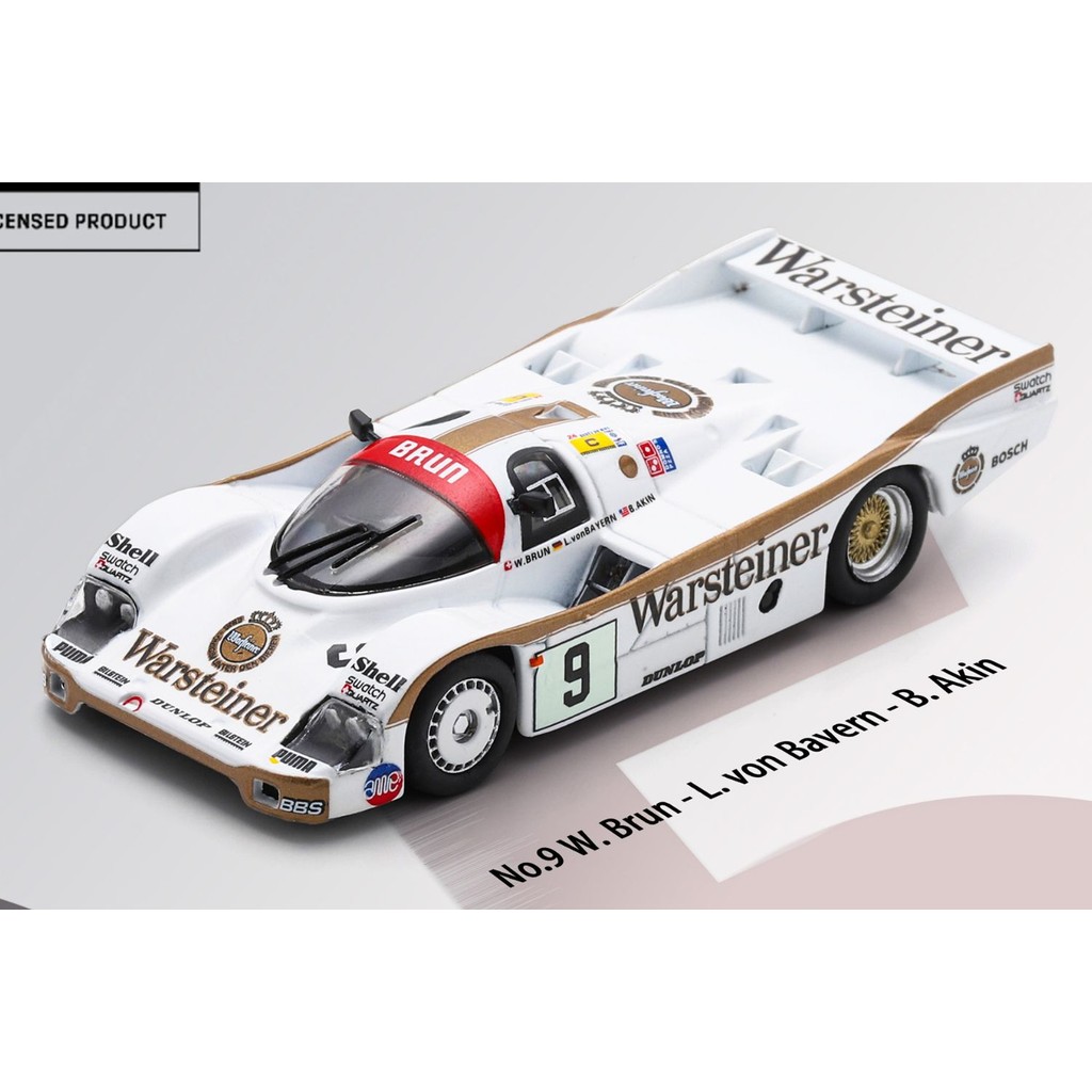 Sparky 1/64 Porsche 956 No.9 Le Mans 24H 1984 W. Brun - L.von Bayern - B.Akin Y321