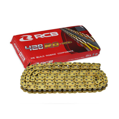 RCB 428RO-RING 428H 428 H [ 124L ] * โซ่หมุนทอง