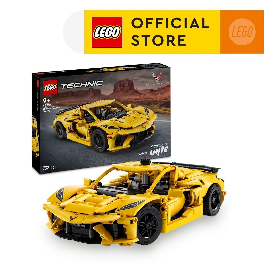 LEGO Technic 42205 Chevrolet Corvette Stingray 732 ชิ้น