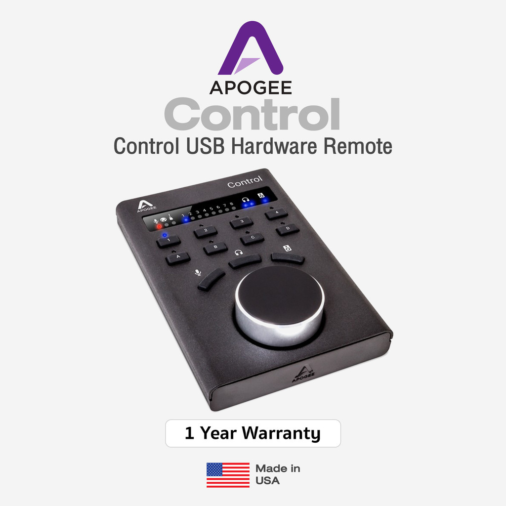 Apogee® Control USB Hardware Remote / Desktop Hardware Remote Control ** 1 Year Warranty / Made in U