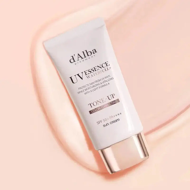 50ml SPF 50+ DLba Piedmont UV Essence Waterfull+ Sun Cream Nature Brightening​​ จําเป็นที่สดชื่นสําห