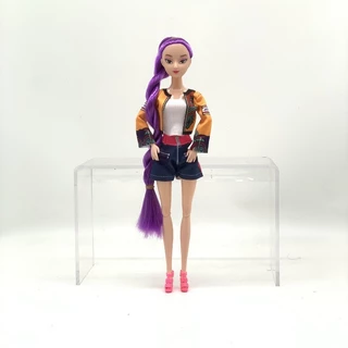 KPop Demon Hunters Rumi Action Figure Zoey Mira ของเล่นโมเดลข้อต่อที่สามารถเคลื่อนย้ายได้