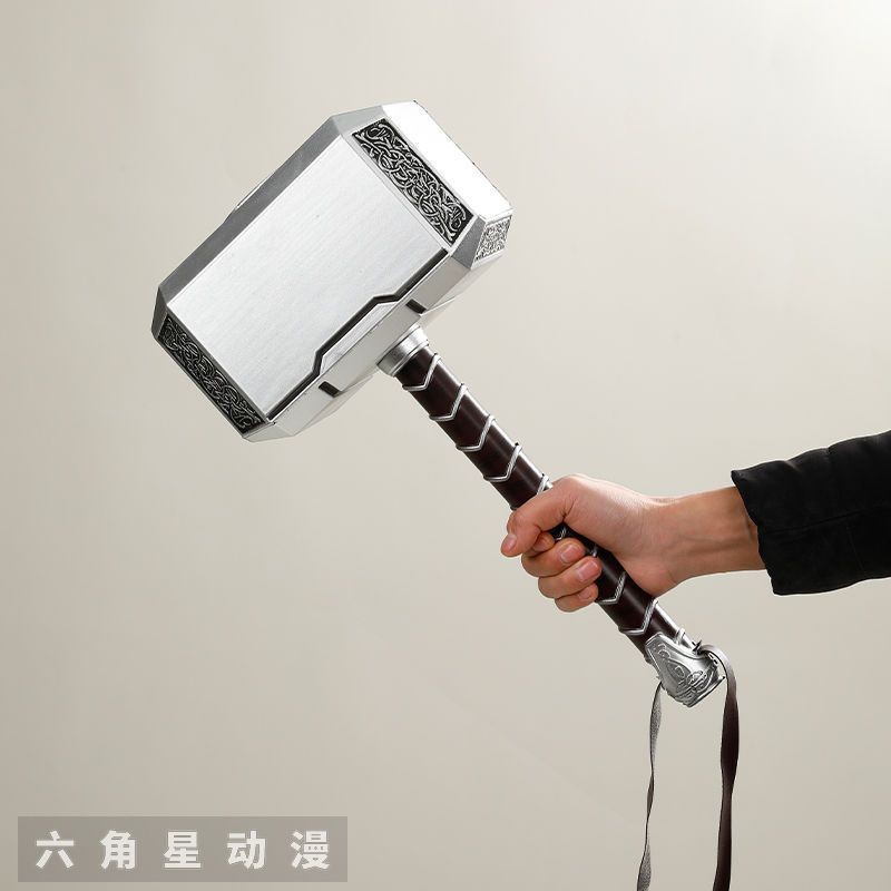 Avengers 4 Axe Thunder God Storm Tomahawk 1: 1 รุ่น PU ปลอดภัยวัสดุ Thunder God Hammer COS Props