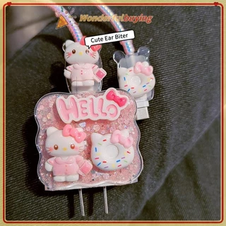 WBTH น่ารัก Charger Data Cable Case สําหรับ 20W Charger Case Protection Cover Winding Kit Anti-break ป้องกัน Vary