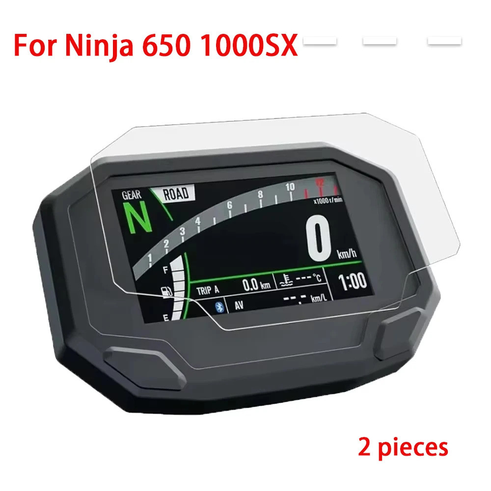 [NEW] รถจักรยานยนต์สําหรับ Kawasaki Ninja 650 1000 Sx 1000sx Ninja650 Versys 650 Cluster Scratch ป้อ