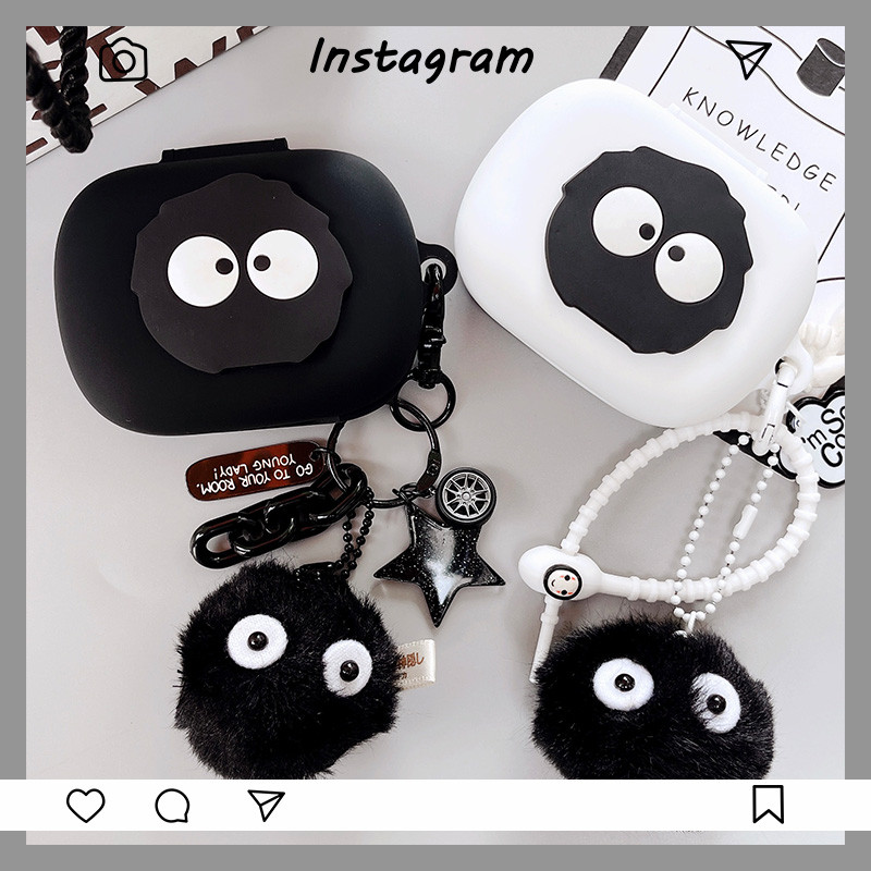 เหมาะสําหรับ 1MORE/Wano S51/S50/S31 เปิดประเภทไม่หูฟังชนิดใส่ในหูไร้สายบลูทูธกีฬาชุดหูฟังซิลิโคนสีดํ