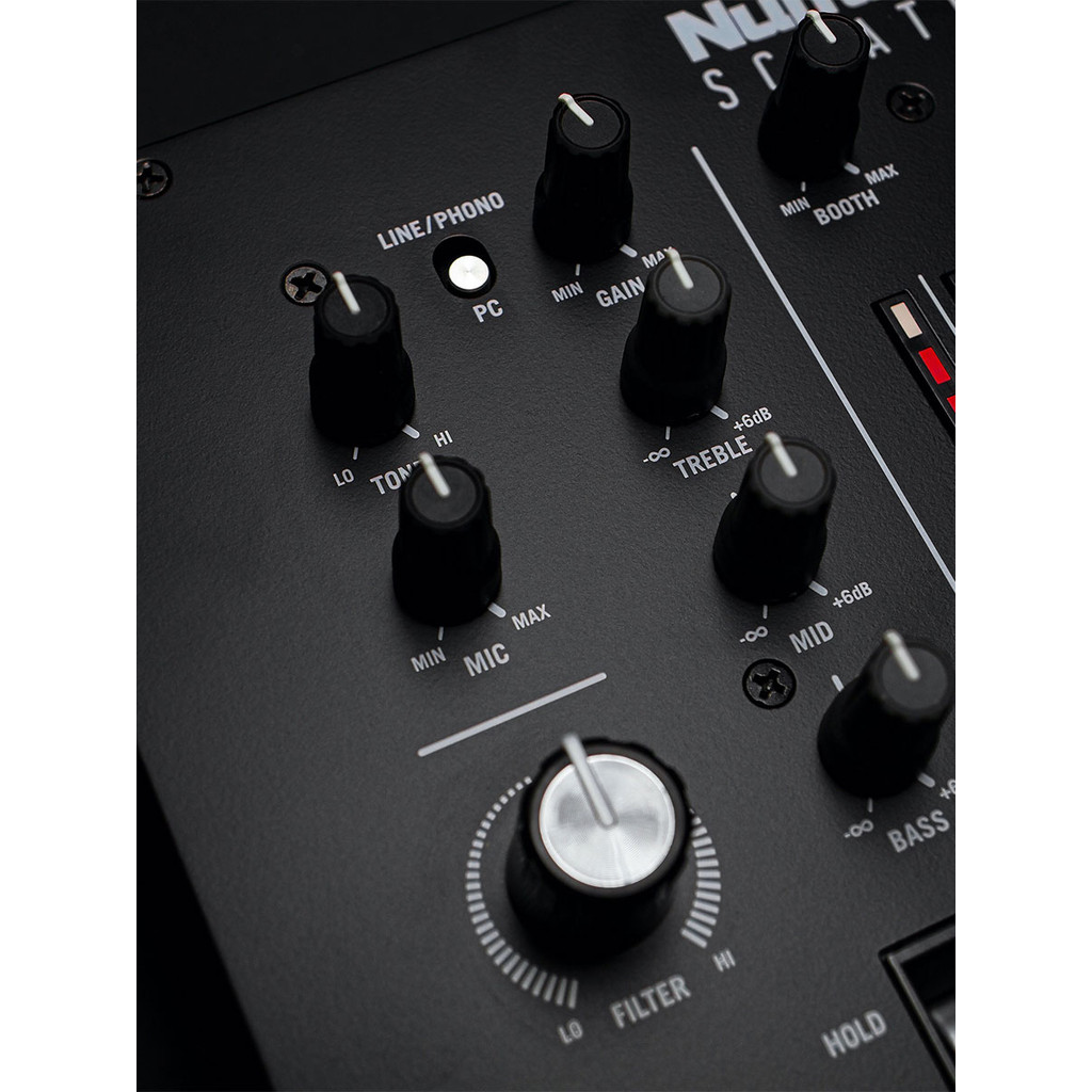 Numark Scratch 2seroato แผ่นเสียงใหม่เพลง Inslofader