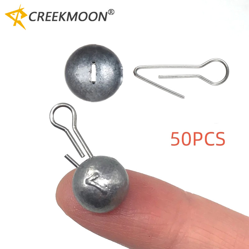 หัวจิ๊กบูลเล็ท sinker cheburashka ขนาด 3g-14g เหมาะสำหรับล่อเนื้อนิ่ม พร้อมขายเป็นเซ็ต 50 ชิ้น