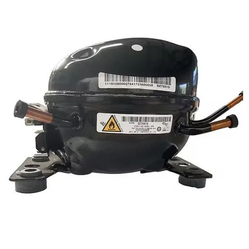คอมเพรสเซอร์ตู้เย็นเดิม R600a DZ100V1A DZ75V1D DZ75X1D อุปกรณ์เสริมตู้เย็น