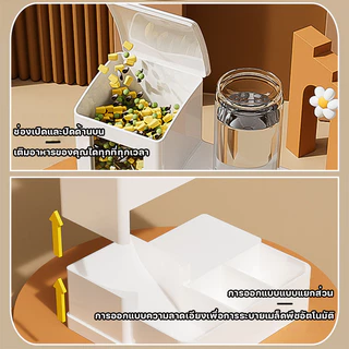 หนูแฮมสเตอร์ป้อนอัต (120ML) 3in1 ขวดน้ำสัตว์เลี้ยง ความจุขนาดใหญ่ ที่ให้น้ำอัตโนมัติ ไม่รั่วซึม สัตว์เล็กเครื่องจ่าย