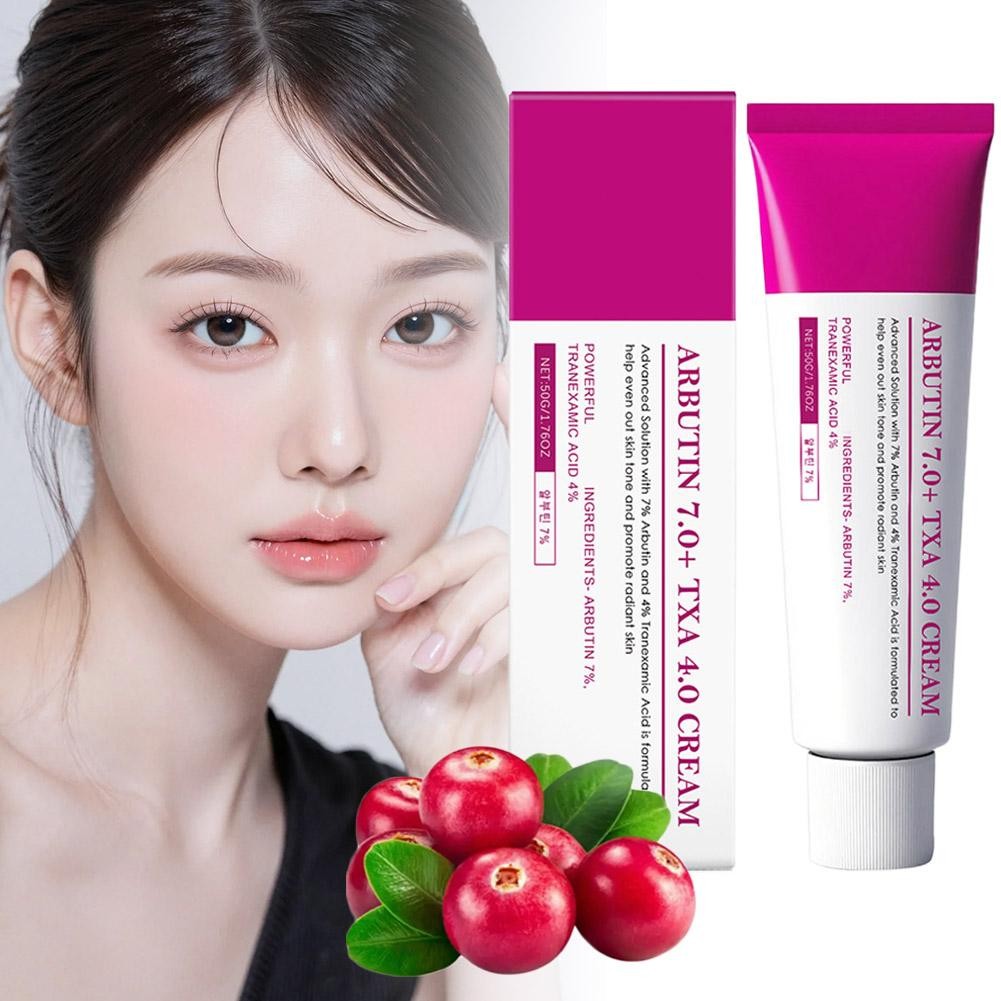 50g Arbutin TXA Cream ไม่ระคายเคือง Hydration Brightening Moisturizing Cream