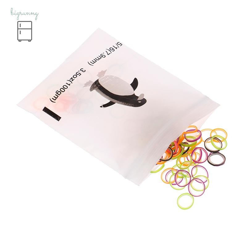 [bigrunng] 100 ชิ้นสีทันตกรรมวงยืดหยุ่นทันตกรรมจัดฟันยางรัด SG - รูปที่ 6