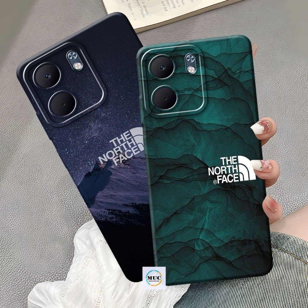 HP {MUC} Softcase Procamera OPPO A5X 2025 - OPPO A5 4G 2025 - OPPO A5i PRO 4G/5G The North Face Moti