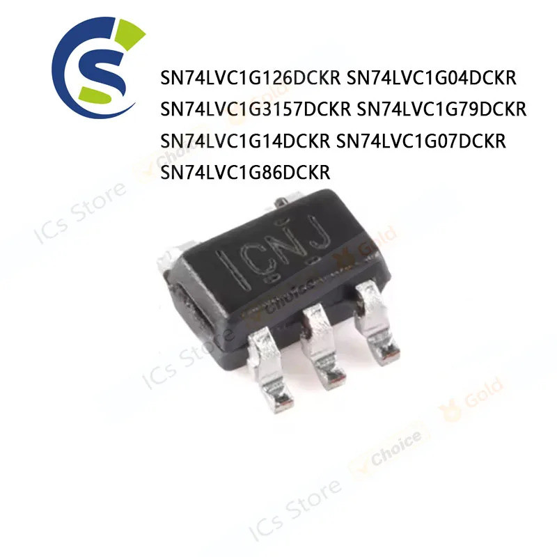 5PCS SC70-5 SN74LVC1G126DCKR SN74LVC1G04DCKR SN74LVC1G3157DCKR SN74LVC1G79DCKR SN74LVC1G14DCKR SOTC7