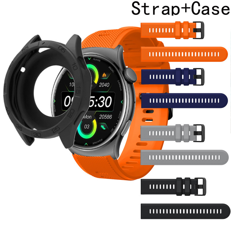 สําหรับ GOOJODOQ FB039 FB027 FB060 กรณีป้องกันหน้าจอฝาครอบอุปกรณ์เสริม GOOJODOQ FB027 SmartWatch สายคล้องคอสร้อยข้อมือกีฬา