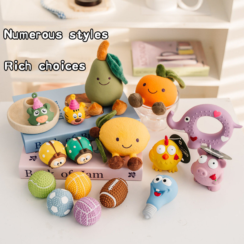 ของเล่นสุนัข เสียงสุนัขของเล่นน้ํายางของเล่นตุ๊กตายางขนาดเล็กและขนาดกลางของเล่นสุนัขกัดฟันสุนัขของเล่นผ่อนคลายของเล่น