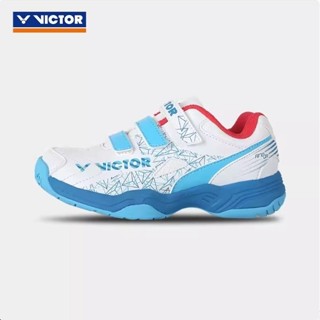 Victor วิกเตอร์รองเท้าแบดมินตันเด็กกันลื่นระบายอากาศได้ดี รอ…
