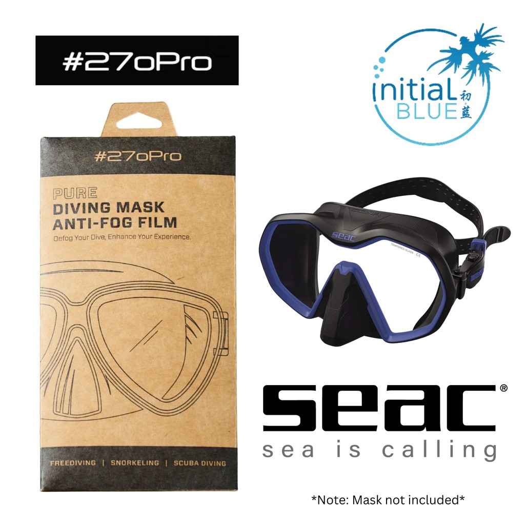 270Pro Pure Anti Fog Film - หน้ากากดําน้ํา Seac Italica