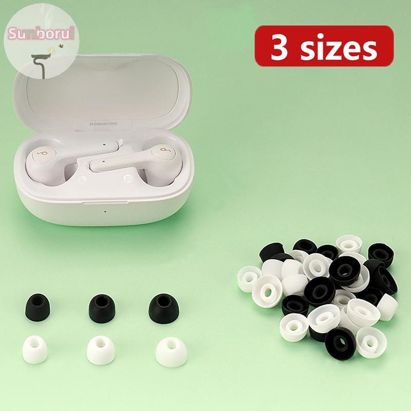 Sunborui 3 ขนาดซิลิโคนหูเคล็ดลับสําหรับ Soundcore Liberty 4 NC หูฟัง Eartips สําหรับชีวิต P2 P3 A20i
