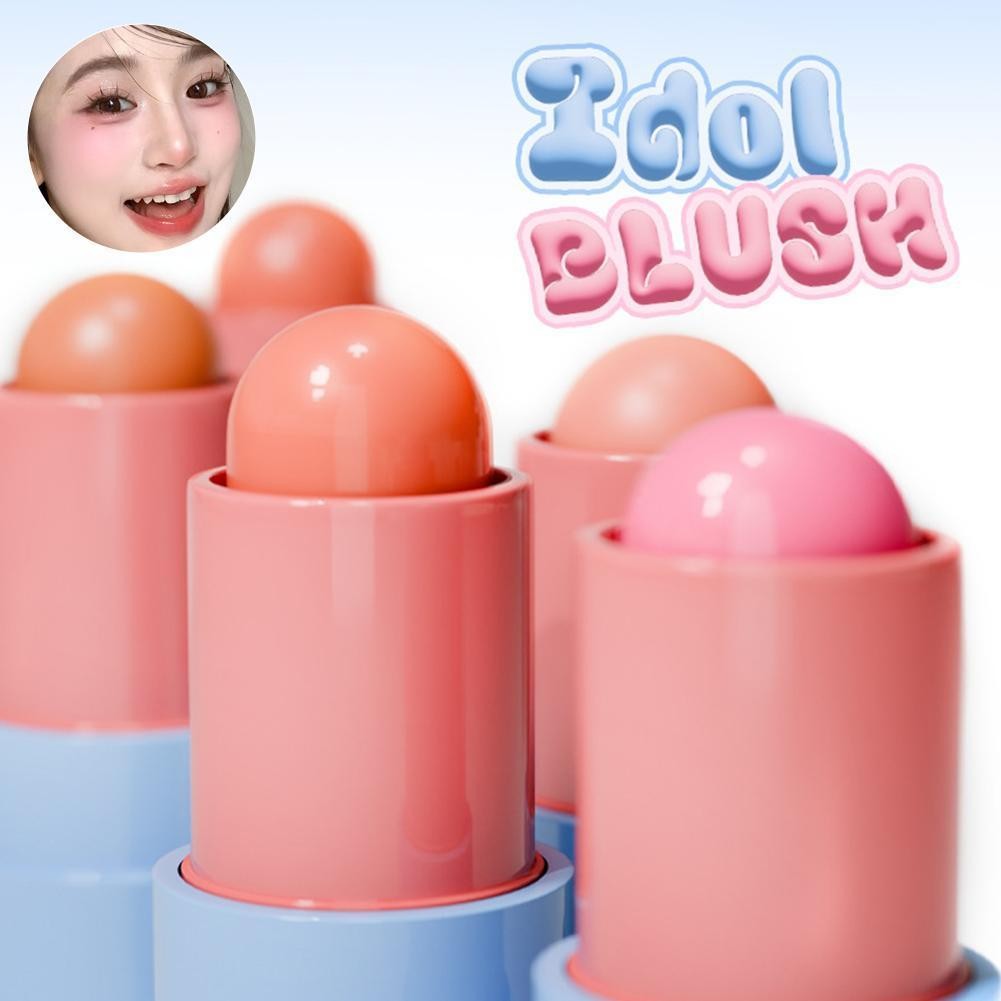 Multi-use Cream Blush Stick - Hydrating Jelly สูตรสําหรับแก้มริมฝีปาก Eyes, Smudge-proof Makeup D3y5