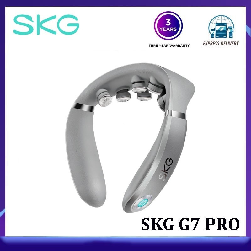มีจําหน่ายในสต็อกSKG G7 PRO | PREUM เครื่องนวดคออัจฉริยะด้วยความร้อน [รับประกันท้องถิ่น 1 ปี][จัดส่ง