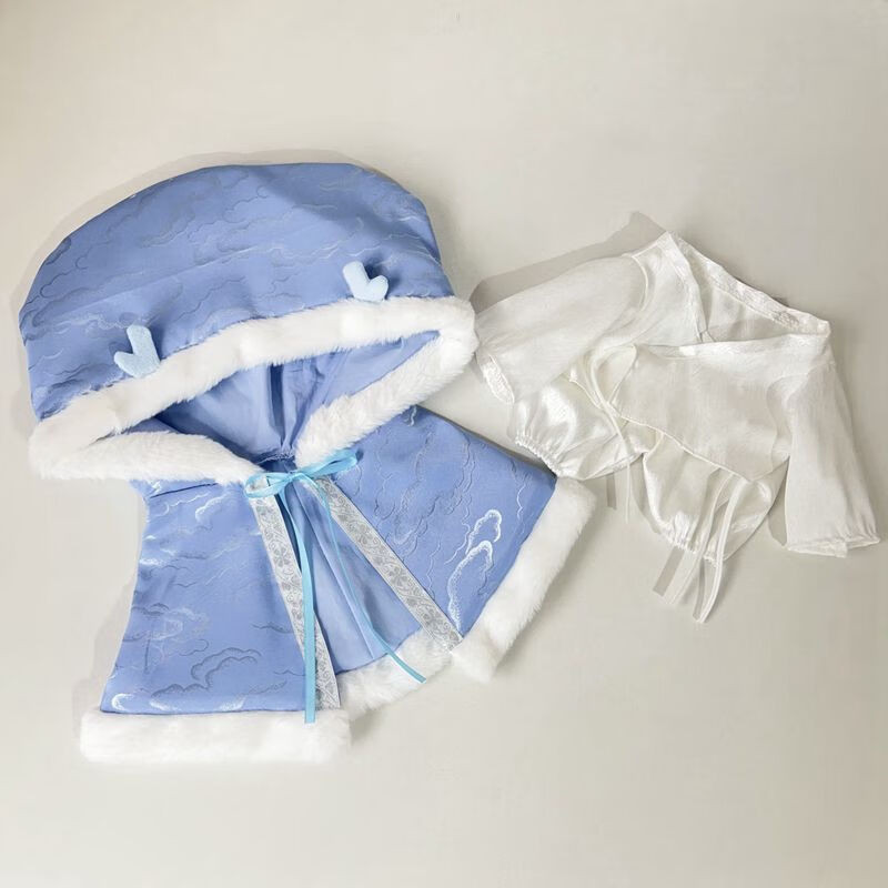 ชุดตุ๊กตา 15cm ชุดตุ๊กตา Nezha Ao Bing 10cm20cm40cm หนึ่งรางวัลที่นั่งผ้าฝ้ายเสื้อผ้าเด็ก Fortycm ตุ