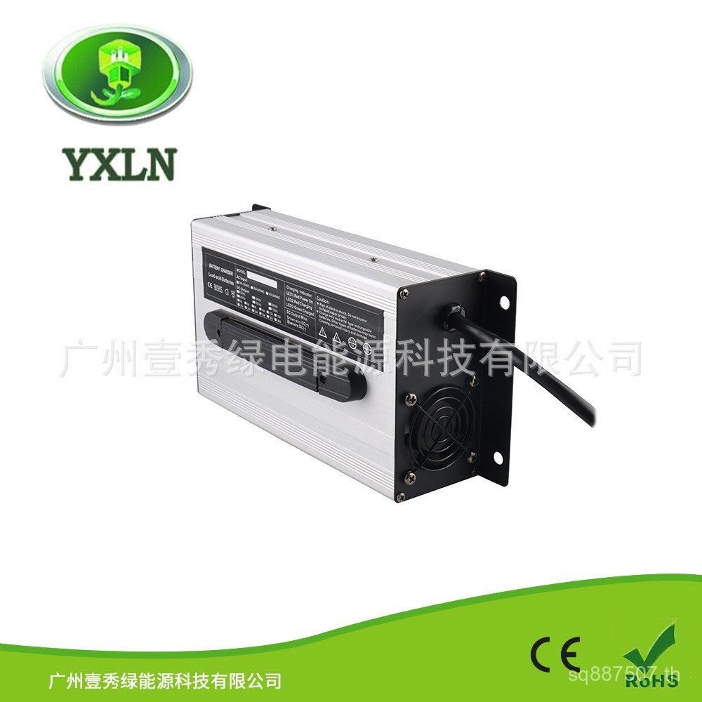 รถยนต์ไฟฟ้า 54.6 V20A Charger 48V Charger 48V60AH80AH100AH แบตเตอรี่ลิเธียมแบตเตอรี่ลิเธียม Charger 