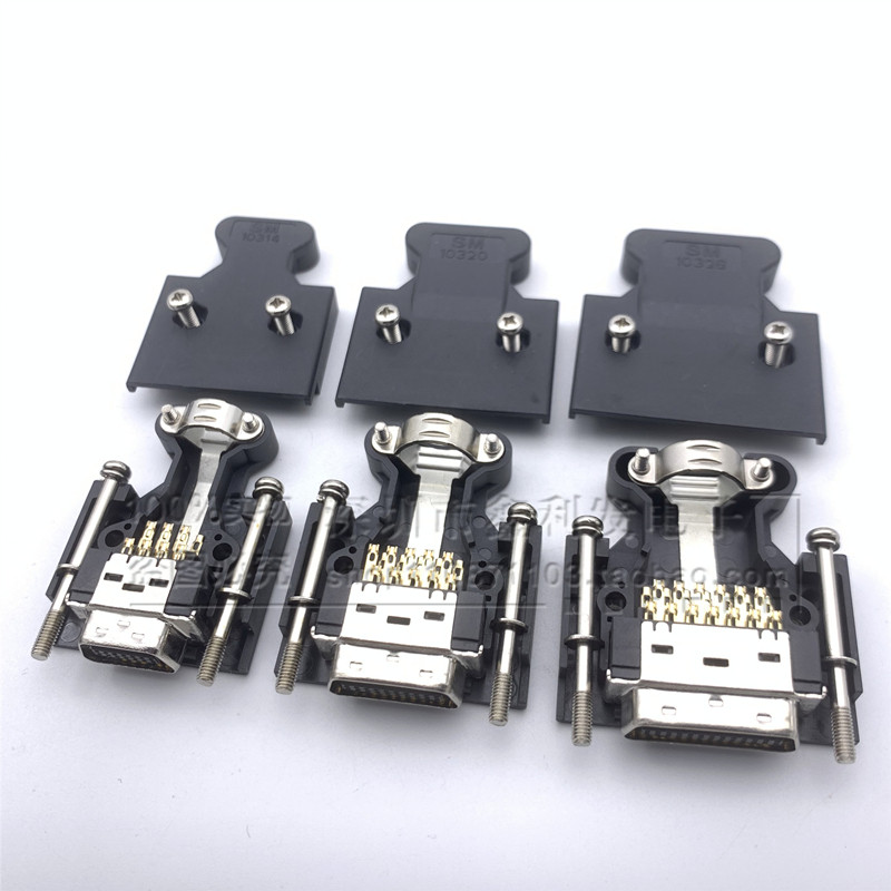 MDR Connector ปลั๊กไดร์เวอร์เซอร์โว SM-SCSI-14P/20P/26P/36P/50P SCSI Connector
