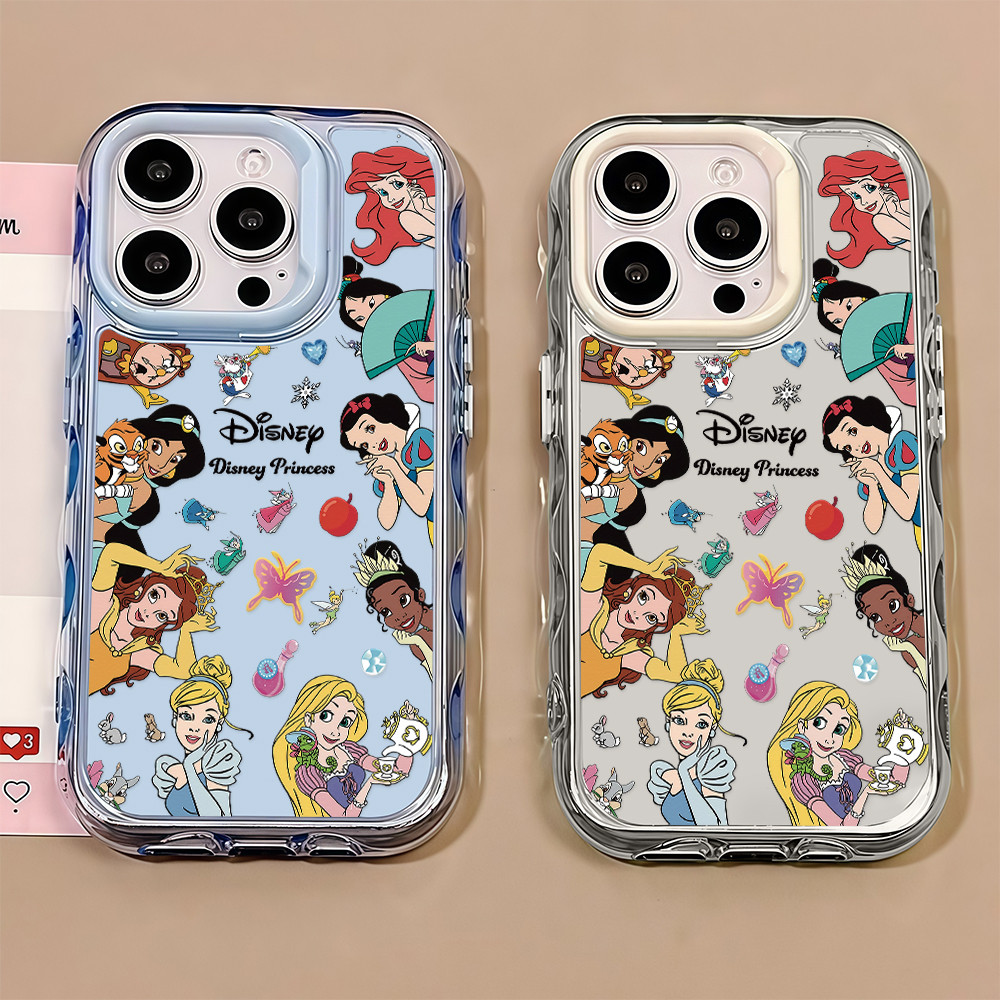 เคสโทรศัพท์ส่งทันที แบบระลอกสีสัน เคสใสเยลลี่ น่ารัก กันกระแทก For IPhone16 15 14 Pro PLUS 13 12 11 Promax GDBWEHY055