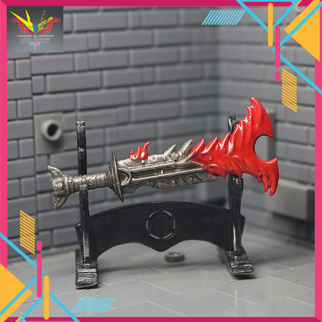 N57 Custom Fire Sword 3D อุปกรณ์เสริมการพิมพ์