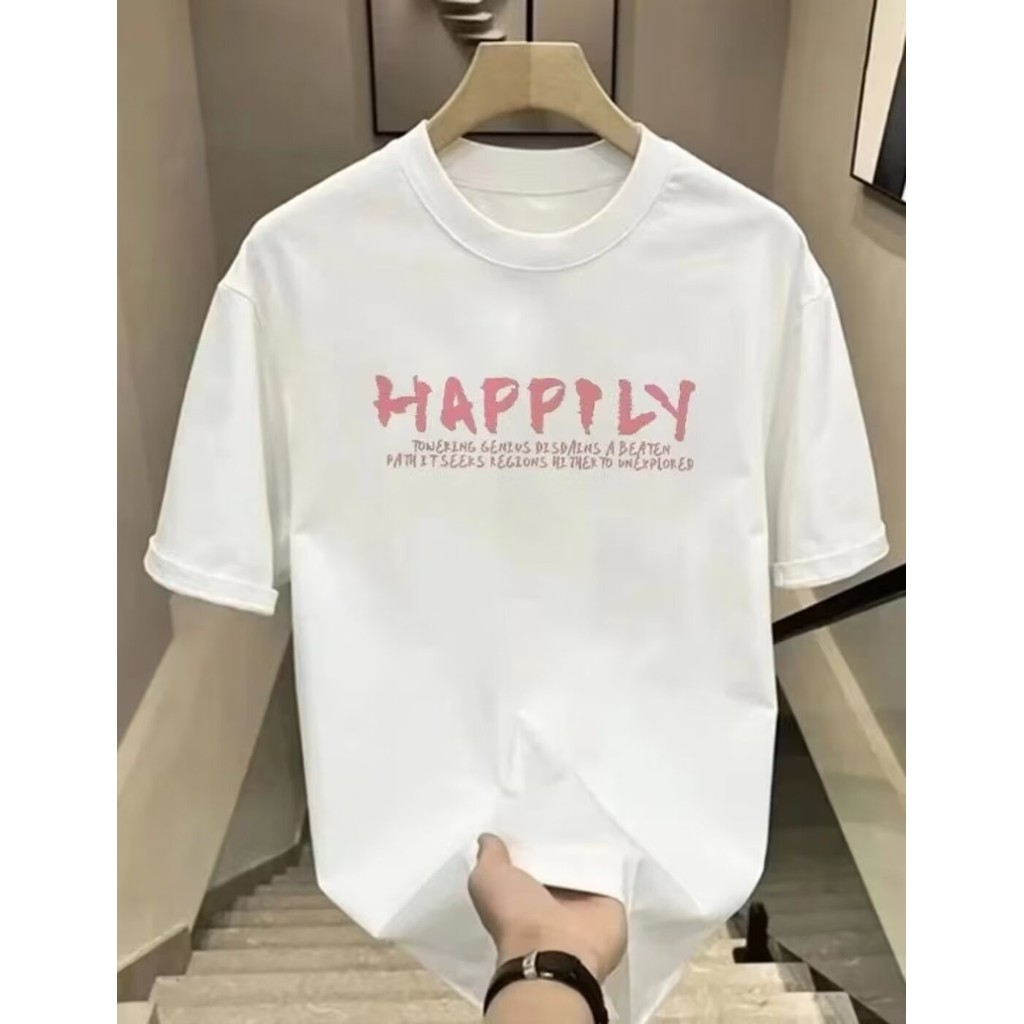 2025 NEW 2025P17 (Long Staple Pure Cotton 230g) D-488 Black/White/S-5XL Size new23 EGG3