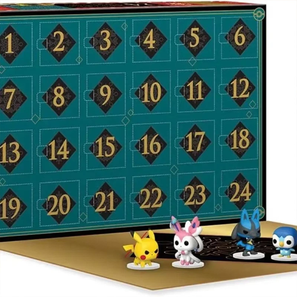 24pcs Pokemon surprise gift box Calendar Blind Box Christmas Gift Surprise Present kids toy
