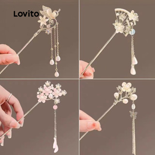 Lovito กิ๊บติดผมดอกไม้ LCS20A802