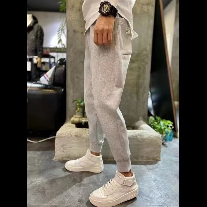 2025 NEW 2025 New Japanese Style Trendy Fashion Brand Simple Spring Autumn Loose Fit Long Pants Men'