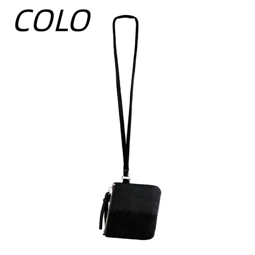 กระเป๋าใส่เหรียญหนังนิ่มพิมพ์ลายเสือดาวและลิปสติก พร้อมกระเป๋ากุญแจและกระเป๋าสตางค์ขนาดเล็ก พกพาสะดวก