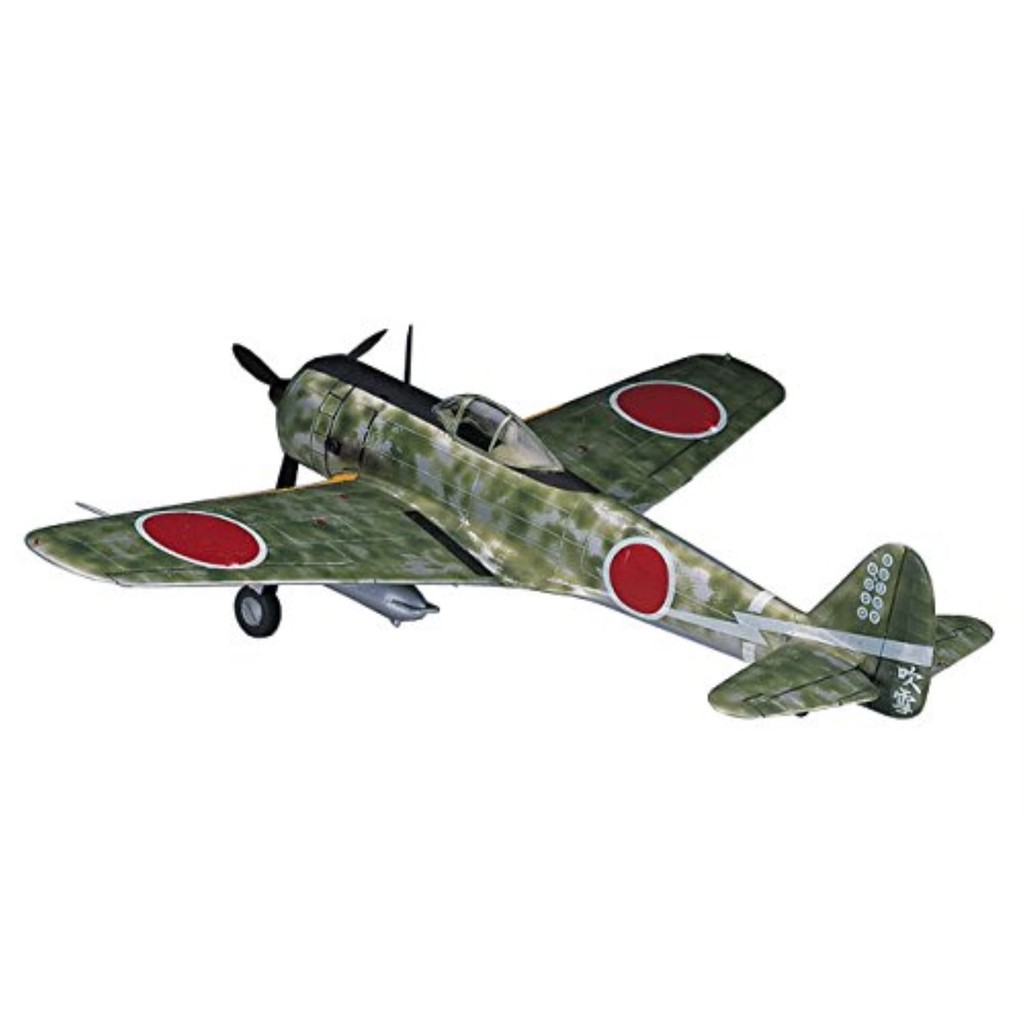 ฮาเซงาวะ โมเดลประกอบสำเร็จ 1/72 นักรบอากาศญี่ปุ่นไต้หวัน Nakajima Ki-43 Hayabusa รุ่นจำลอง เสริมสร้า