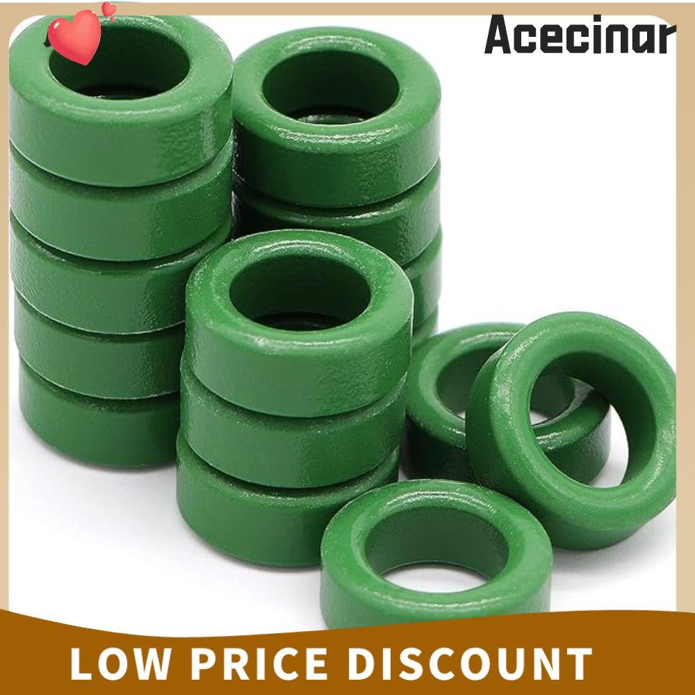 ACECINAR Toroid Ferrite Core, Restraining Interfal Ferrite Chokes แหวน,คุณภาพสูงหม้อแปลงไฟฟ้าโลหะสีเ