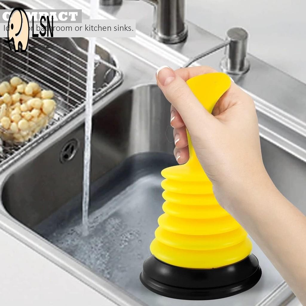 Mini Sink Plunger 170 มม. - เครื่องกําจัดอุดตันอันทรงพลังสําหรับห้องครัวห้องน้ําท่อระบายน้ําการออกแบ