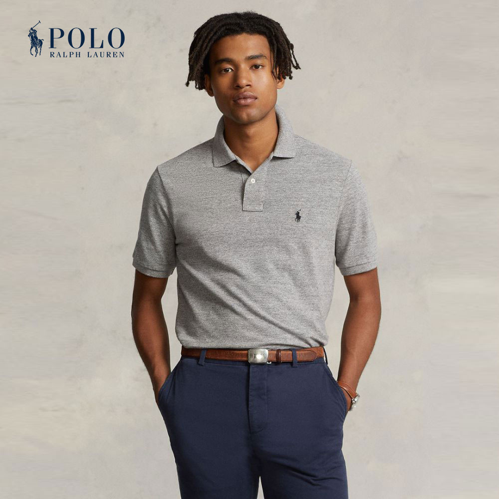 Polo Ralph Lauren POLO เสื้อโปโล รุ่น MNPOKNI1N820081 สี 020 GREY