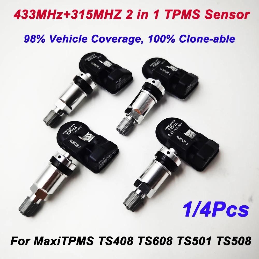 ใหม่สําหรับ Autel 2 in 1 MX Sensor 433MHz 315MHZ เซ็นเซอร์ TPMS สําหรับ TS501 TS508 TS601 TS608 ITS6