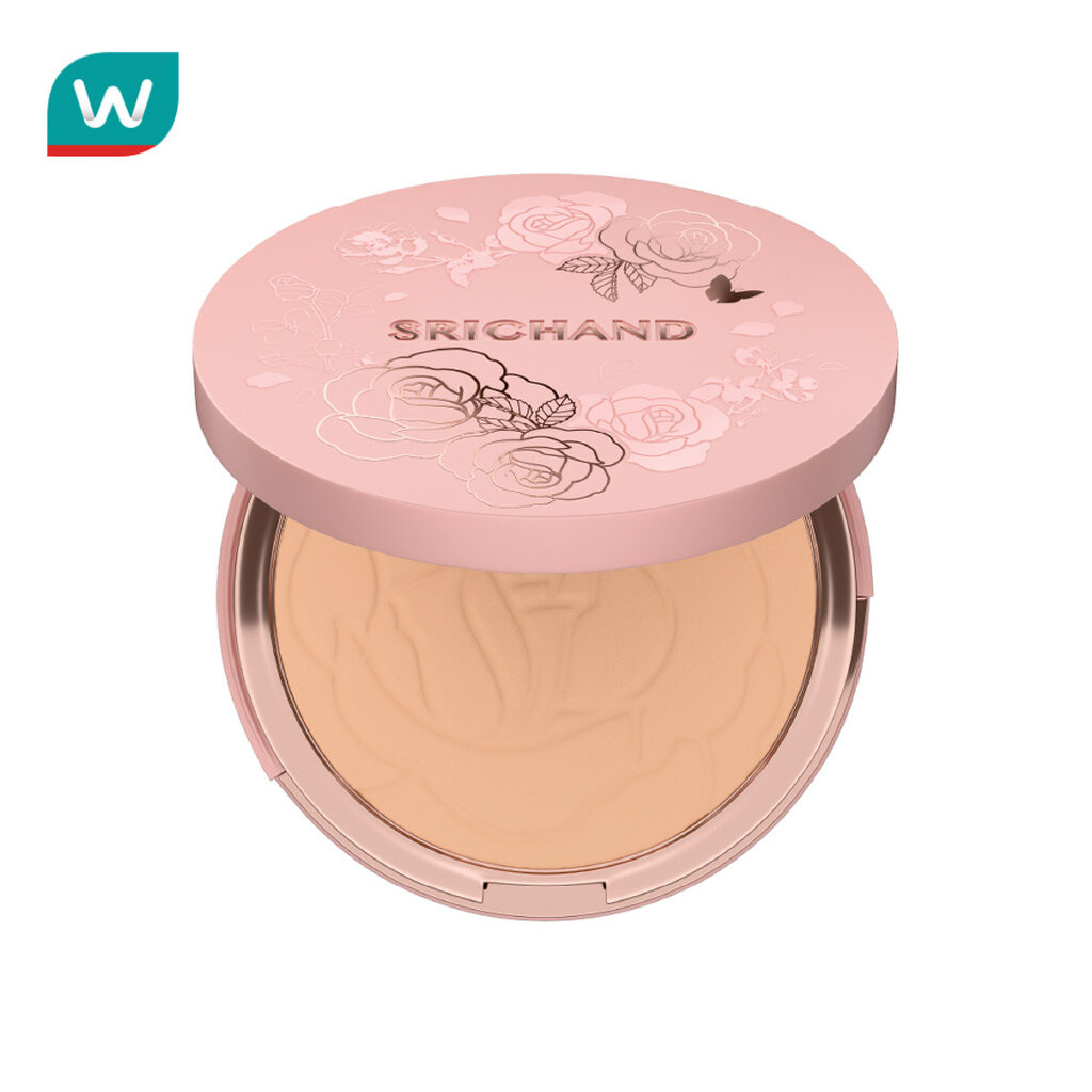Srichand ศรีจันทร์ เอ็นชานเท็ด คัฟเวอร์ เพอร์เฟคท์ ฟาวน์เดชั่น พาวเดอร์ SPF35 PA++++ 9ก. 115 เ