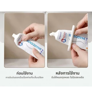 ที่บีบยาสีฟันเครื่องทําความสะอาดผิวหน้าเครื่องสําอางถุงแชมพูเครื่องมือบีบ