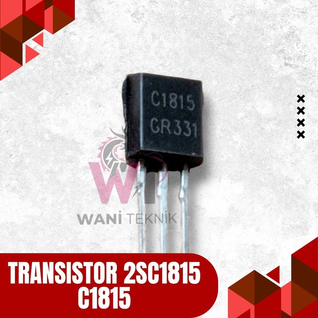 ทรานซิสเตอร์ 2SC1815 C1815 – NPN Small TO-92 Original