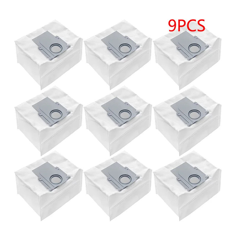 ถุงเก็บฝุ่นสําหรับ XiaoMi Roborock S7 MaxV Ultra / Q5+ / Q7+ / Q7 Max + / T8 ชิ้นส่วนเครื่องดูดฝุ่นถ