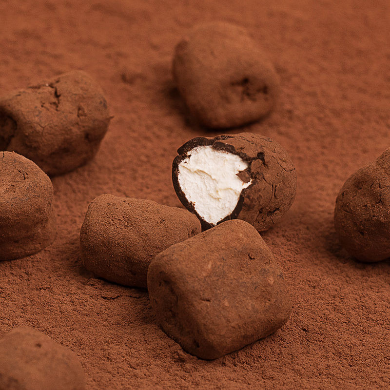 สไตล์ใหม่ Buke Zero Point Chocolate Cotton Bean Chocolate Sandwich Gummy Marshmallow Candy Snacks202