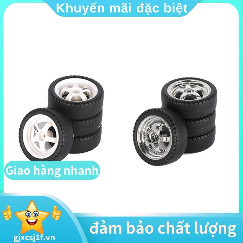 4 ชิ้น 33 มิลลิเมตร RC Drift ล้อยาง Hard Tyre สําหรับ LDRC AE86 A86 A86P LD1801 1/18 RC รถอะไหล่อัพเ