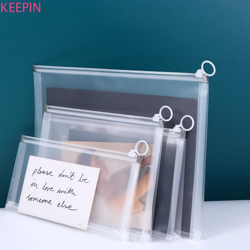 KEEPIN Office File Holder School Document Filing Bags Filing Products อุปกรณ์สํานักงาน PVC B5 A4 A5 A6 ขนาดโฟลเดอร์โรงเรียน