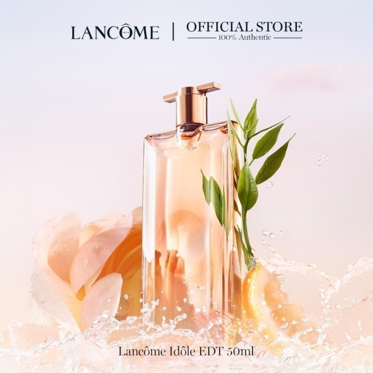 NEW! LANCOME THE NEW IDOLE EDT PERFUME 50ML น้ำหอมกลิ่นสดชื่น นุ่มละมุน 50 มล (ของขวัญ น้ำหอม กุหลาบ