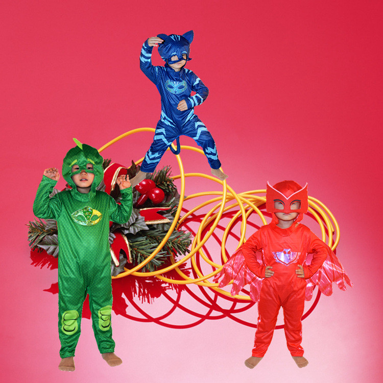 เครื่องแต่งกายคอสเพลย์เด็ก Peter Pan แบบ Masquerade Pyjamas Man พร้อมเสื้อคลุม เหมาะสำหรับการแสดงใน 